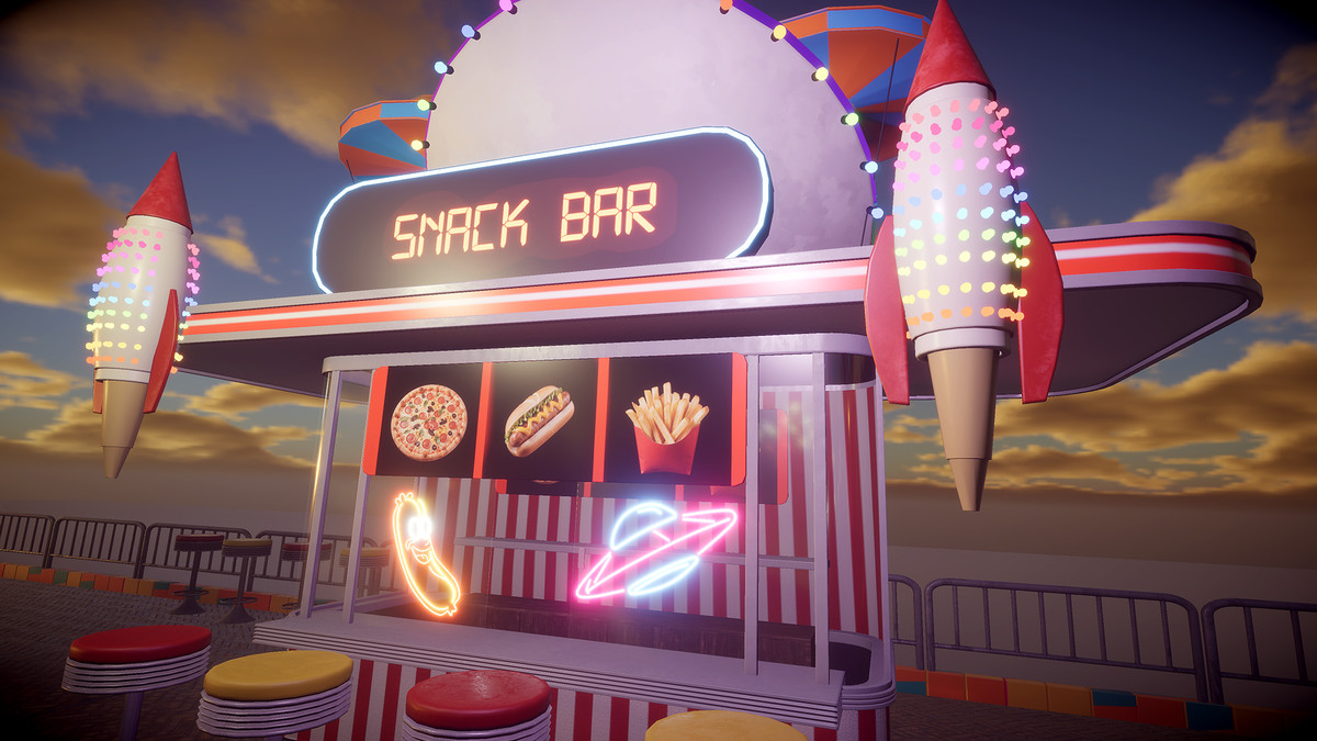 Amusement Park Wonderland Carnival
