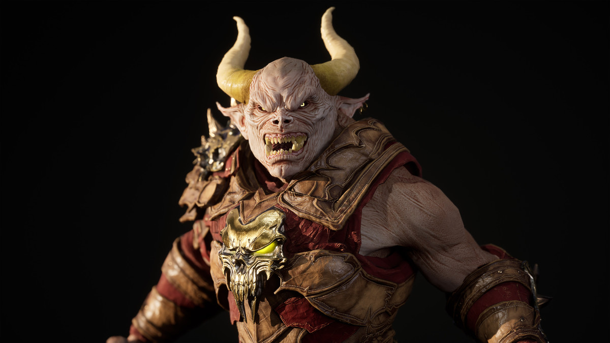 Medieval Demon Creature