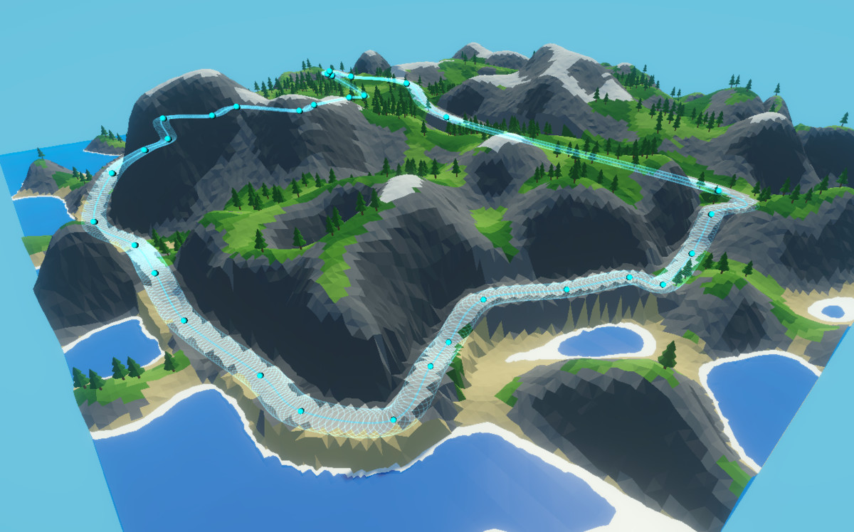 Facet: Low Poly & Blocky Terrain Editor