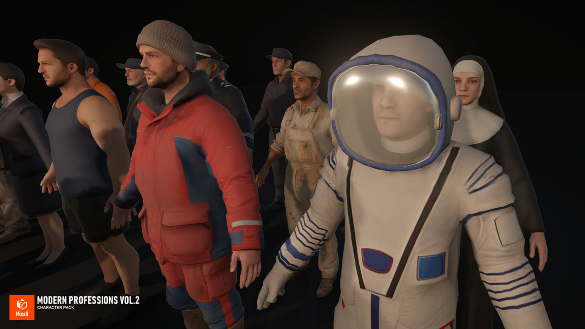 Modern Professions Vol.2 - Character Pack