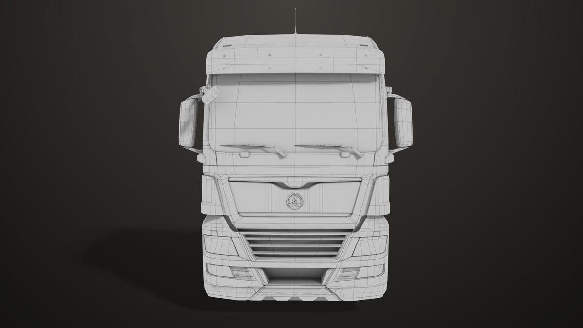 Heavy Truck Chassis 04 Dirty 4 URP HDRP Textures