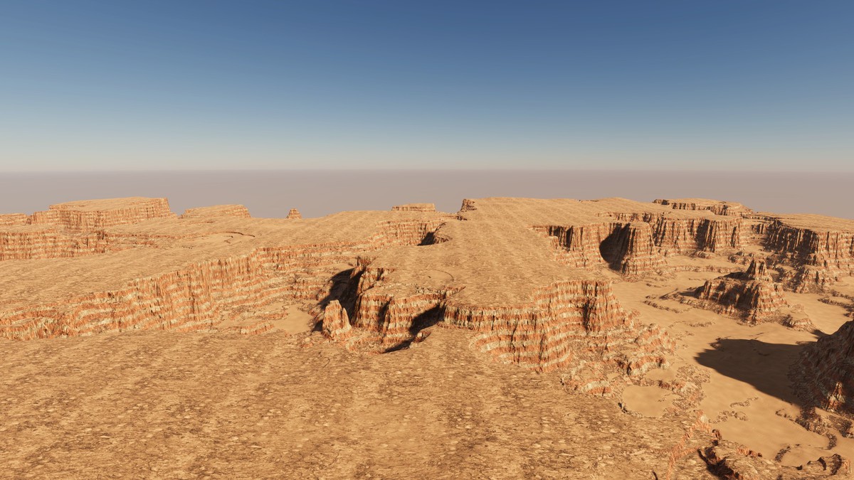 Procedural Canyon Terrains 8K