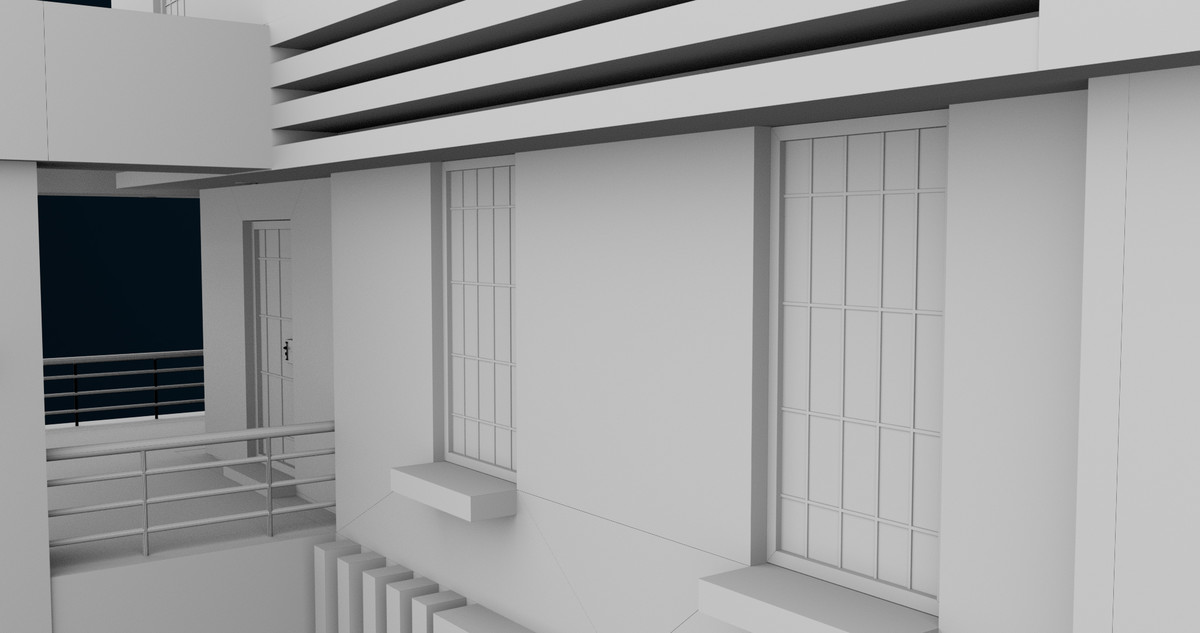 Modern House 01 URP HDRP Textures
