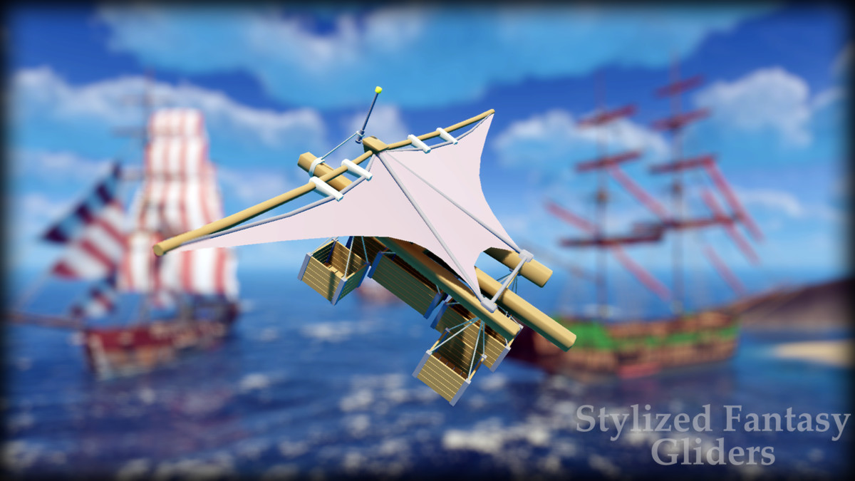 Stylized Fantasy Gliders - By Yorakeys