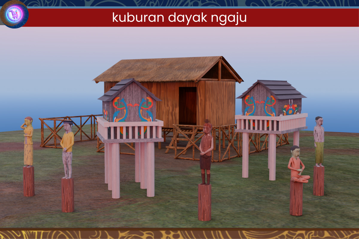 Dayak Ngaju Burial Site