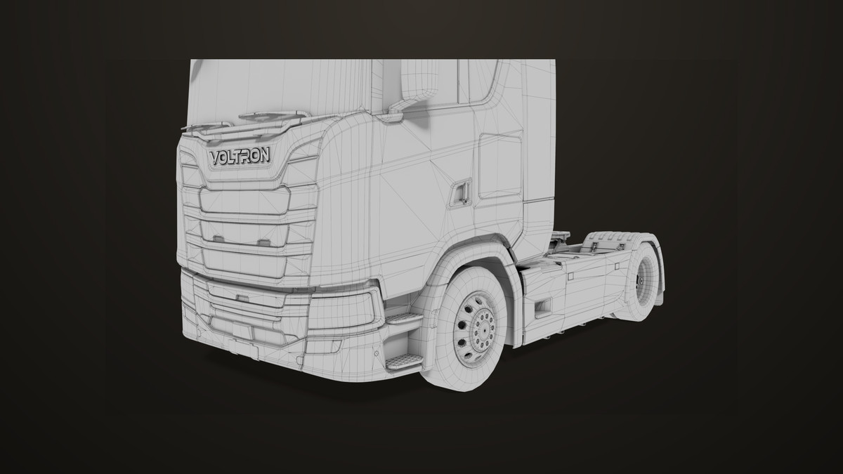 Chassis 06 Yellow URP HDRP Textures