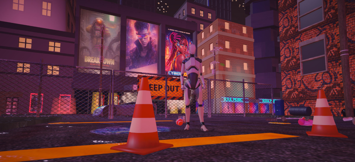 WebGL Multiplayer – Cyberpunk City