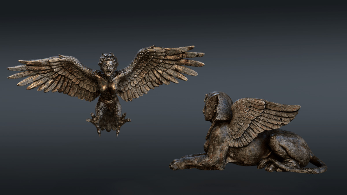 Creature Statues - Mythical Collection (URP)