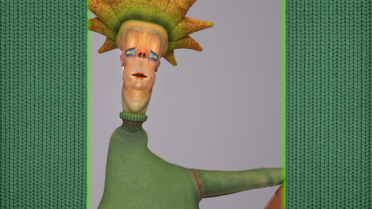 Funky Cartoon Man - Pete