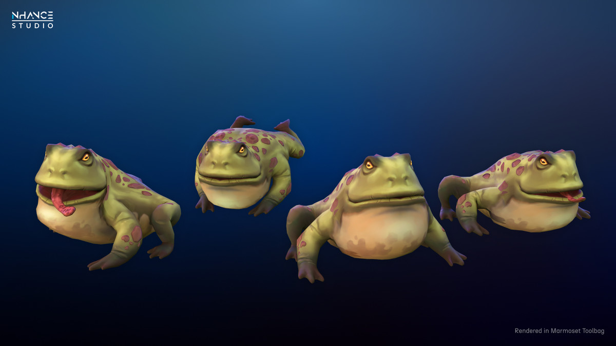 Stylized Fantasy Toad