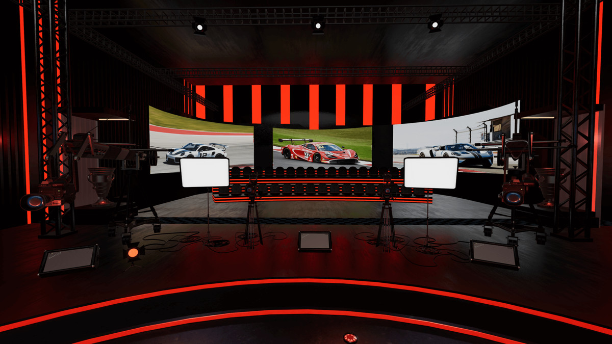 The Racing Club - Sports TV Studio (URP)