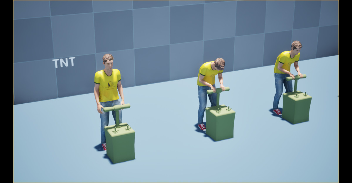 Bomb Placement Animation