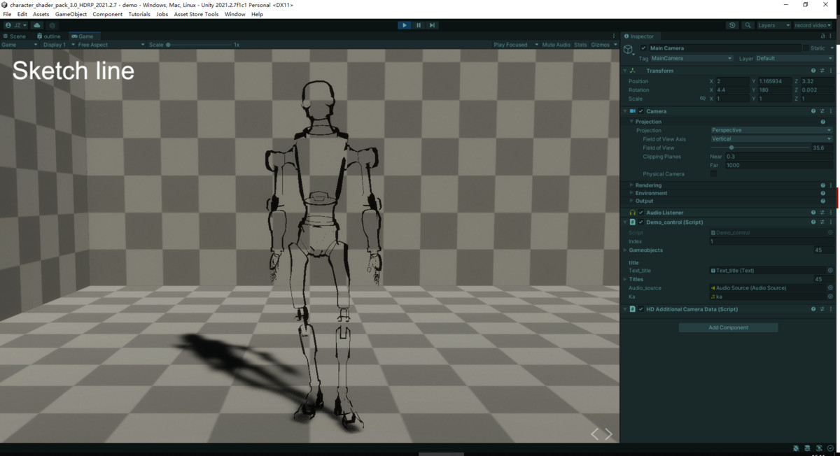 Character Shader Pack 3.0 - HDRP
