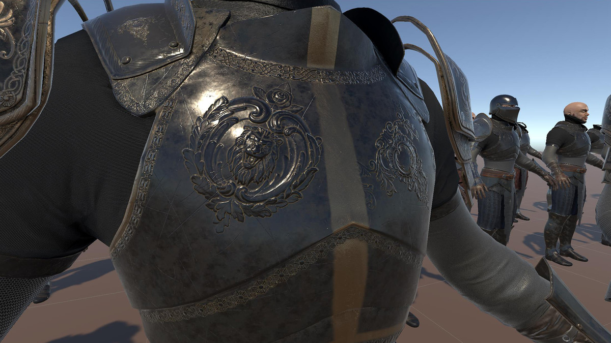 Medium Armored Warrior Knight V1