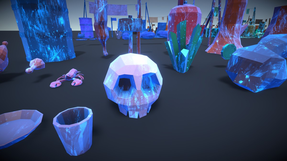 Frozen Poly Props (Lowpoly)