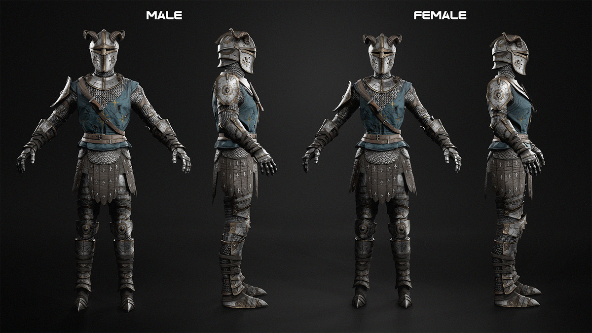 Rogue Knight - Male and Female