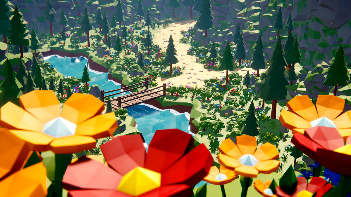 Rocky Valley - Polyart Environment