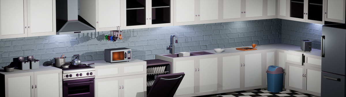 Low Poly Kitchen Pack