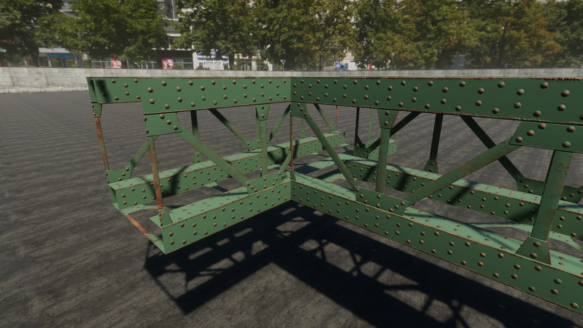 Beams and Truss Construction Set HQ