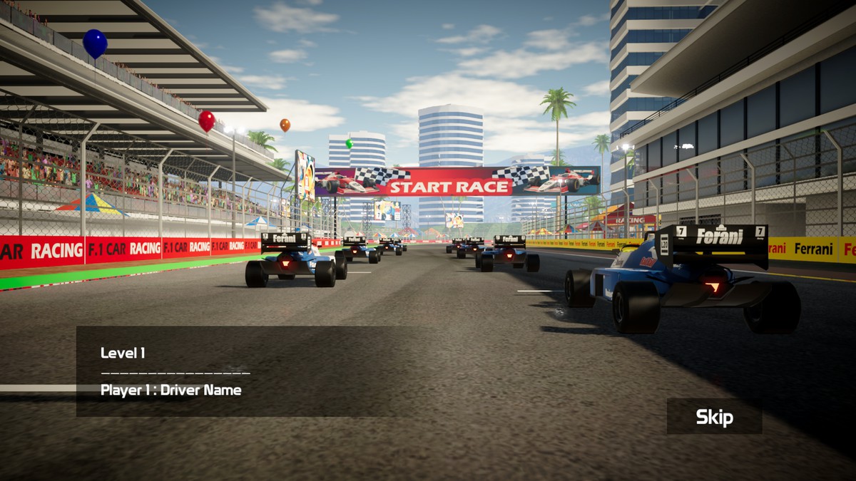 F.1 Racing Game 2