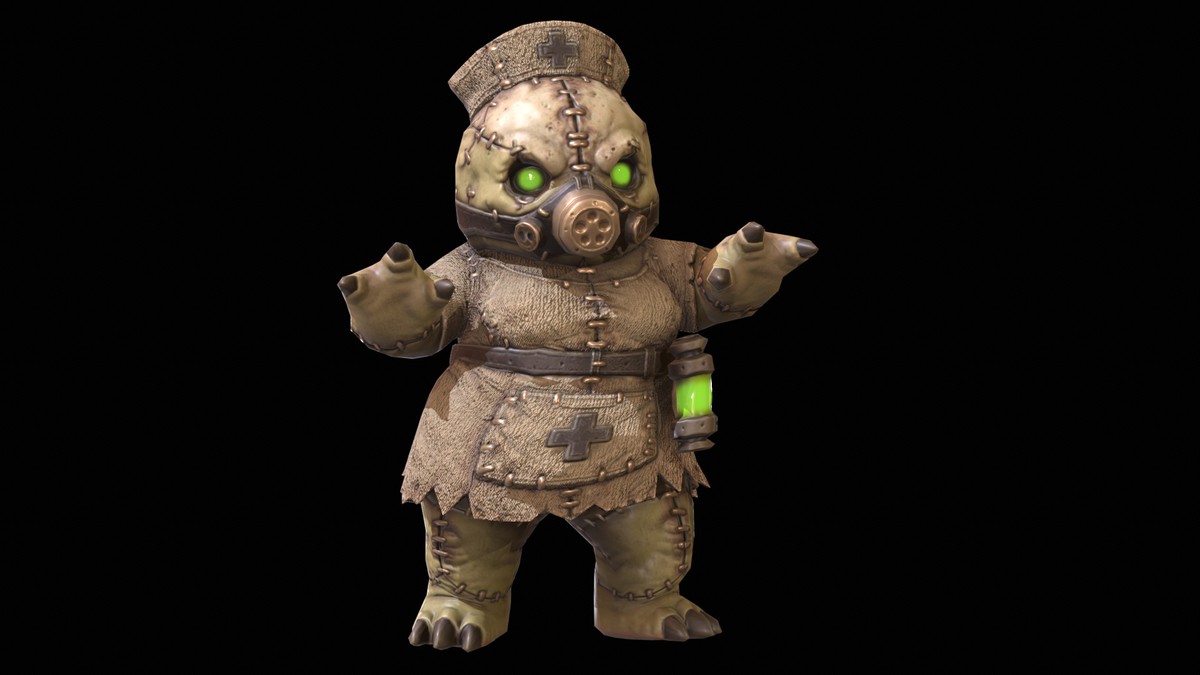 Chibi Necro Zombie Nurse
