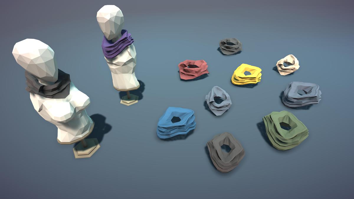 STYLIZED Fantasy Clothing Shop - Low Poly 3D Art