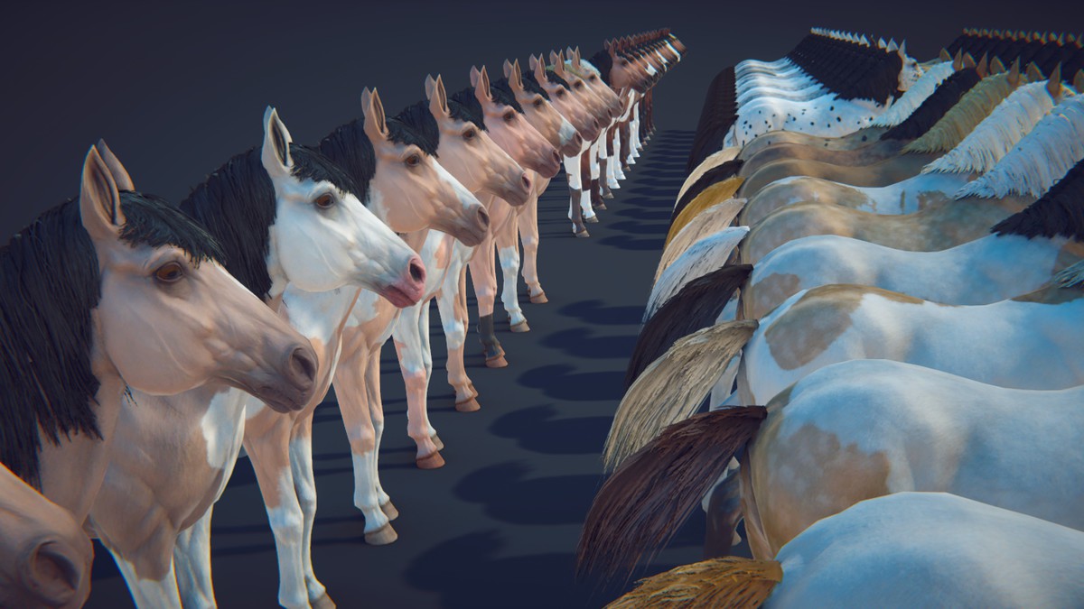 Horse Animset Pro 4 (140 Skin Add-on)
