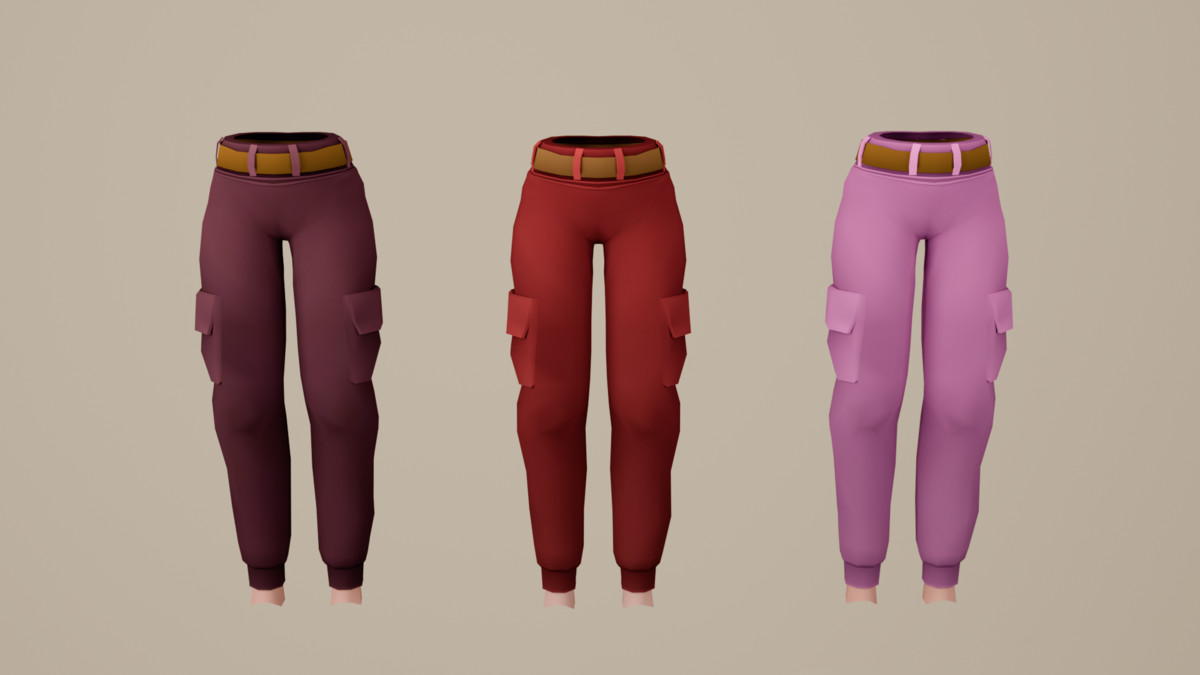 Modular Female Character Creator