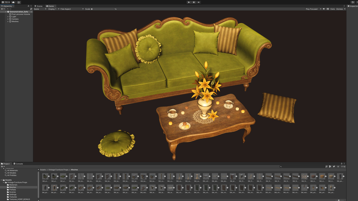 Vintage Furniture Props