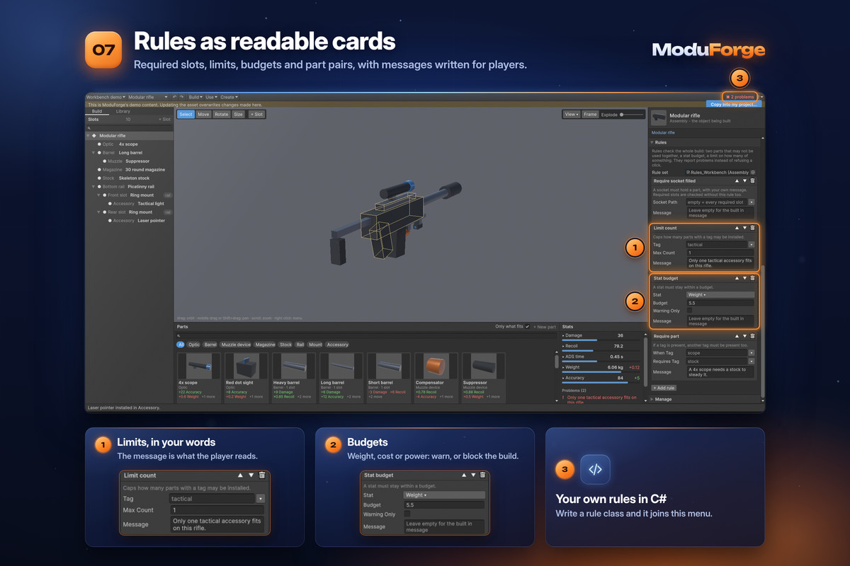 ModuForge — Modular Customization System
