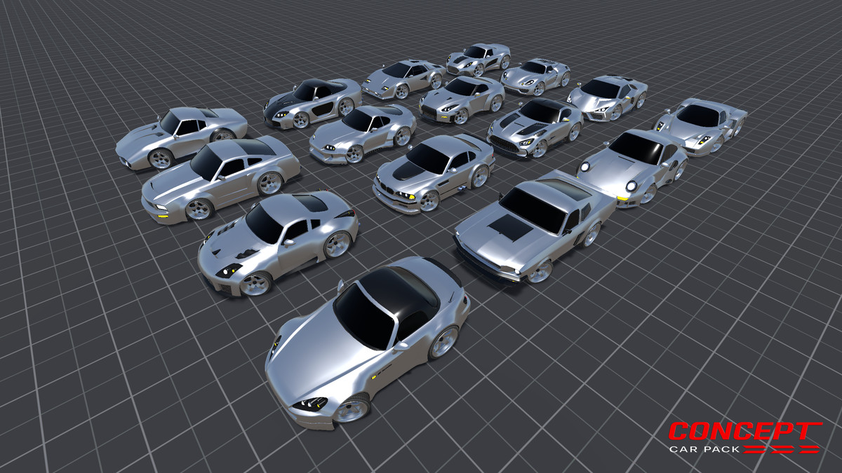 Concept Car Pack: 16 Car
