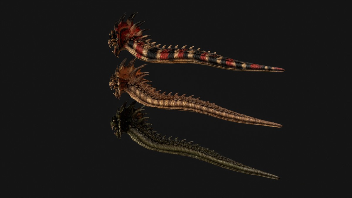 Basilisk Snake2 Character