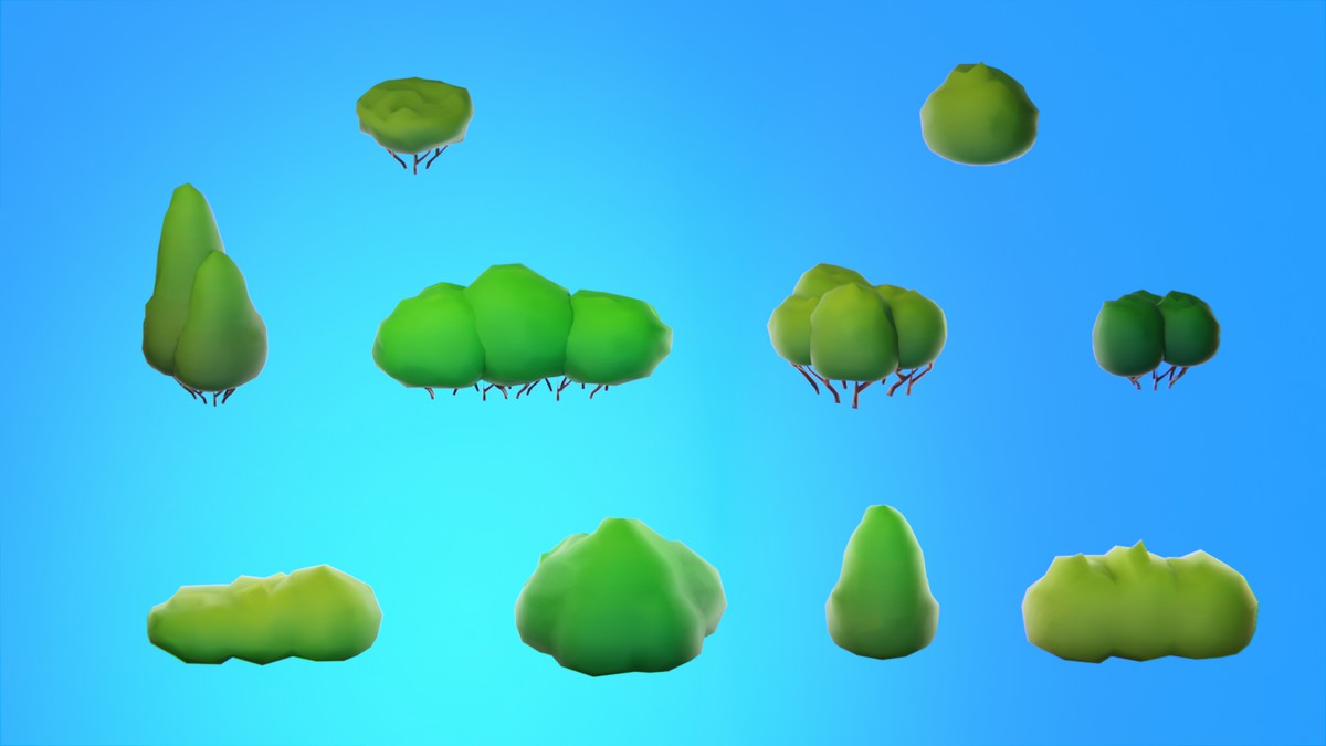 Low Poly Seasonal Forest Biome by IGS