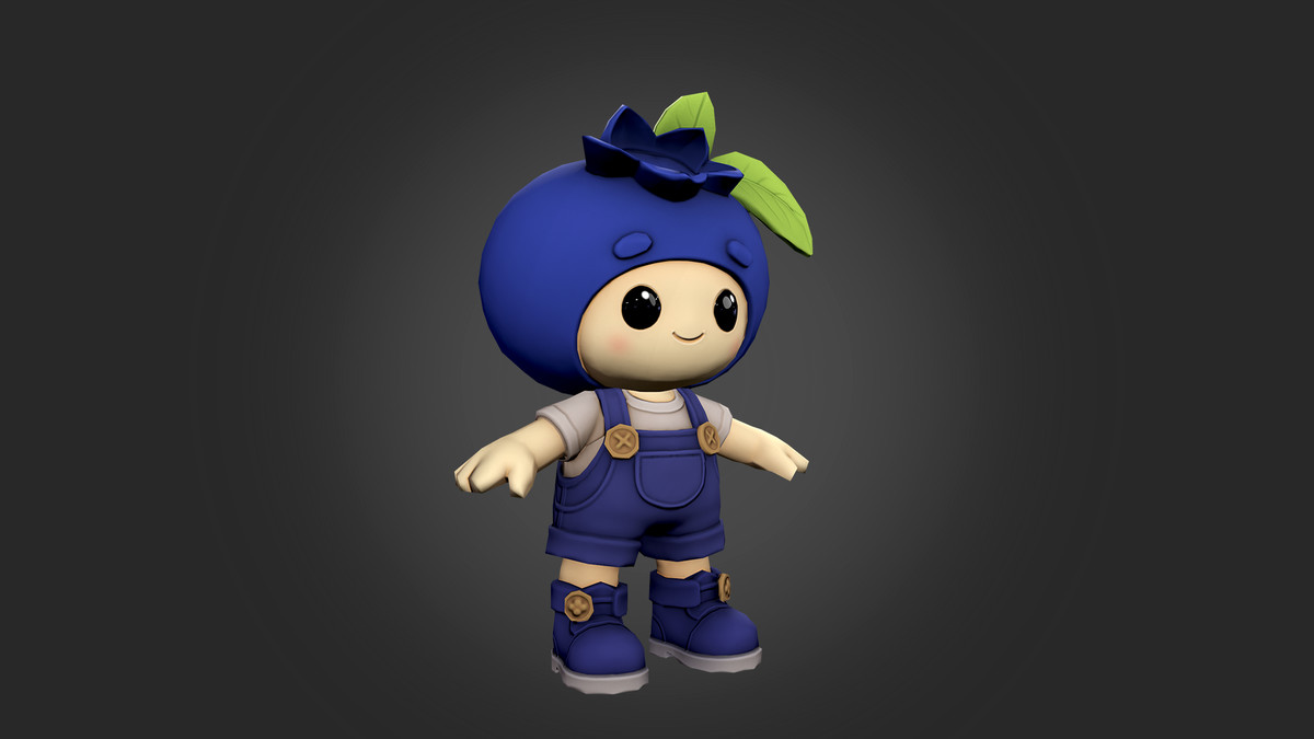 Blueberry character