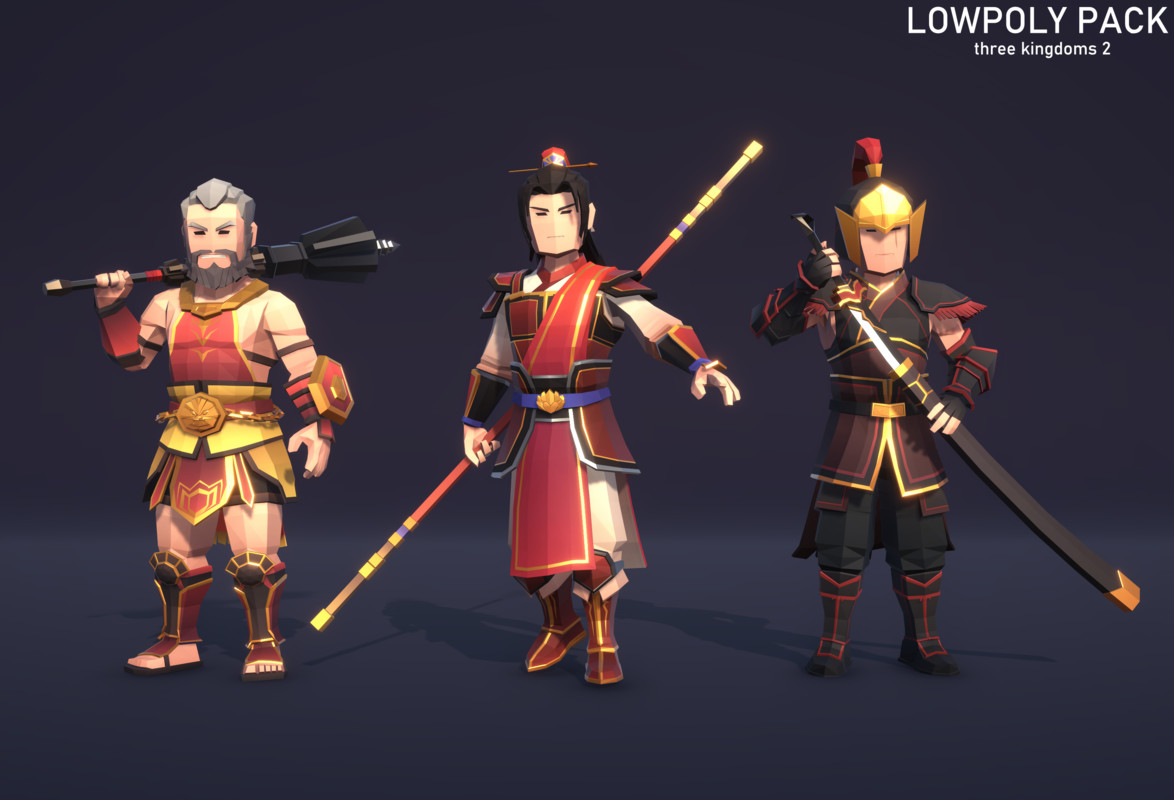 LowpolyPack_Three Kingdoms 2