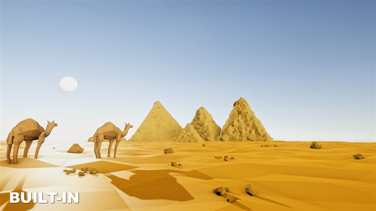 Low Poly Desert Egypts