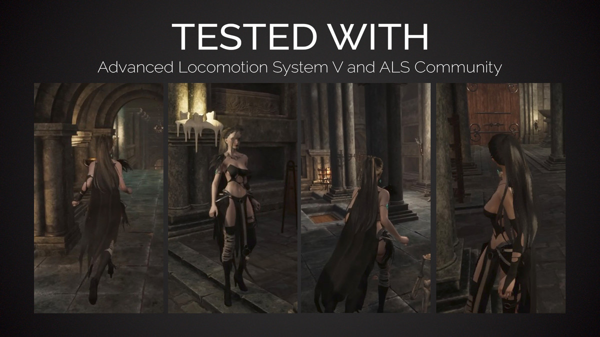 Dark Fantasy Female Modular Characters Pack