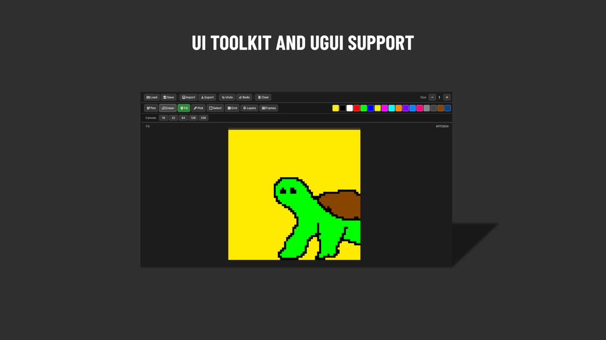 Pixel Palette - Runtime Pixel Art Editor