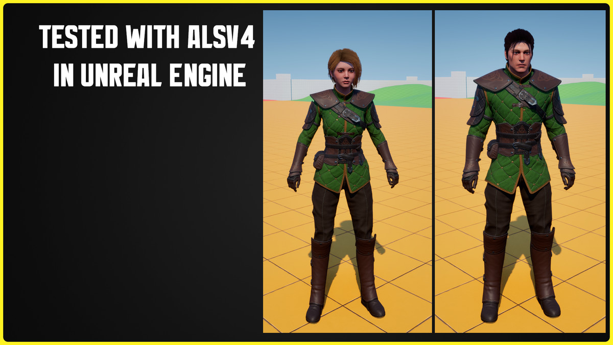 Fantasy Character 02 — Archer