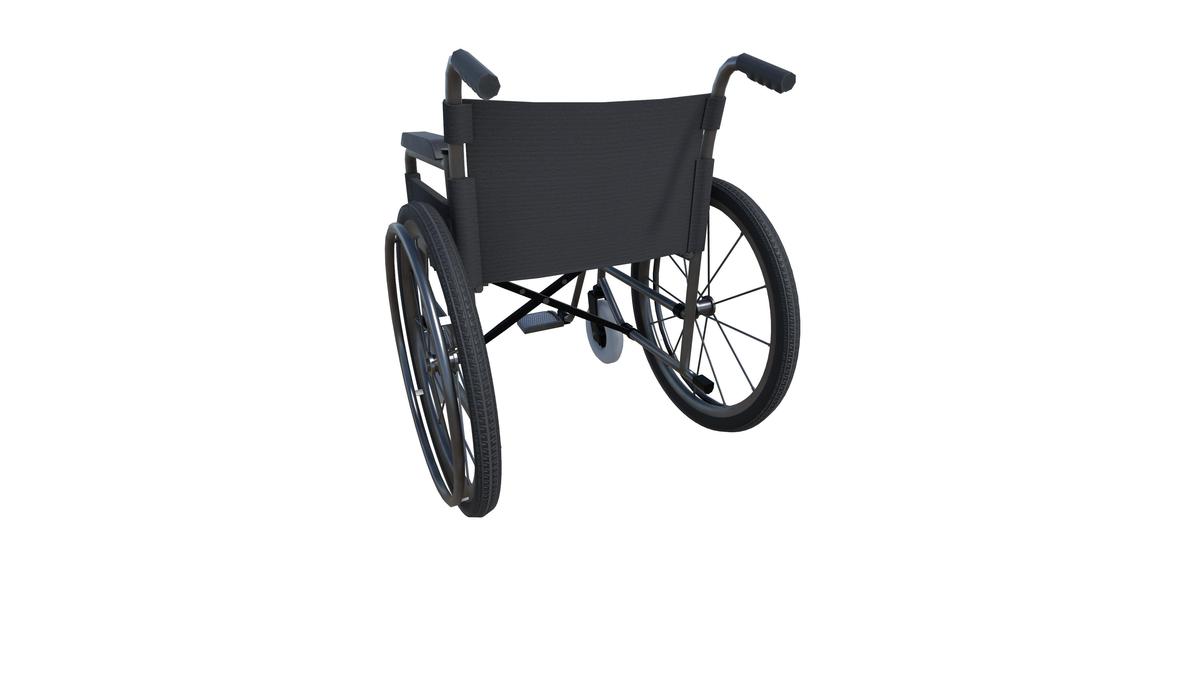 Wheel Chair 3D Model