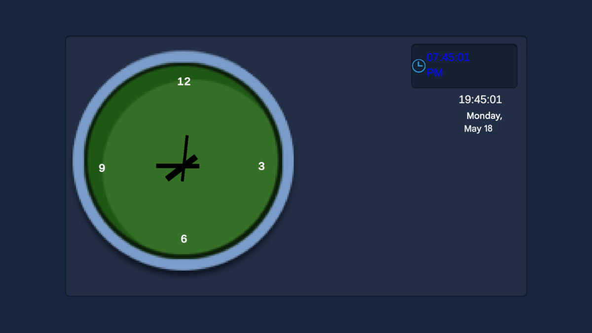 In-Game Clock / Calendar System