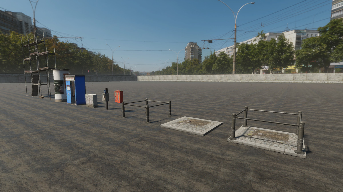 Vintage Street Props