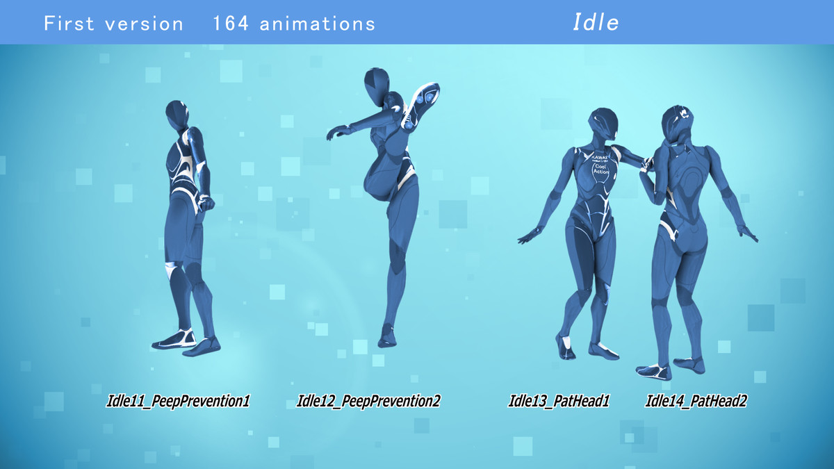 KAWAII ANIMATIONS Cool Action