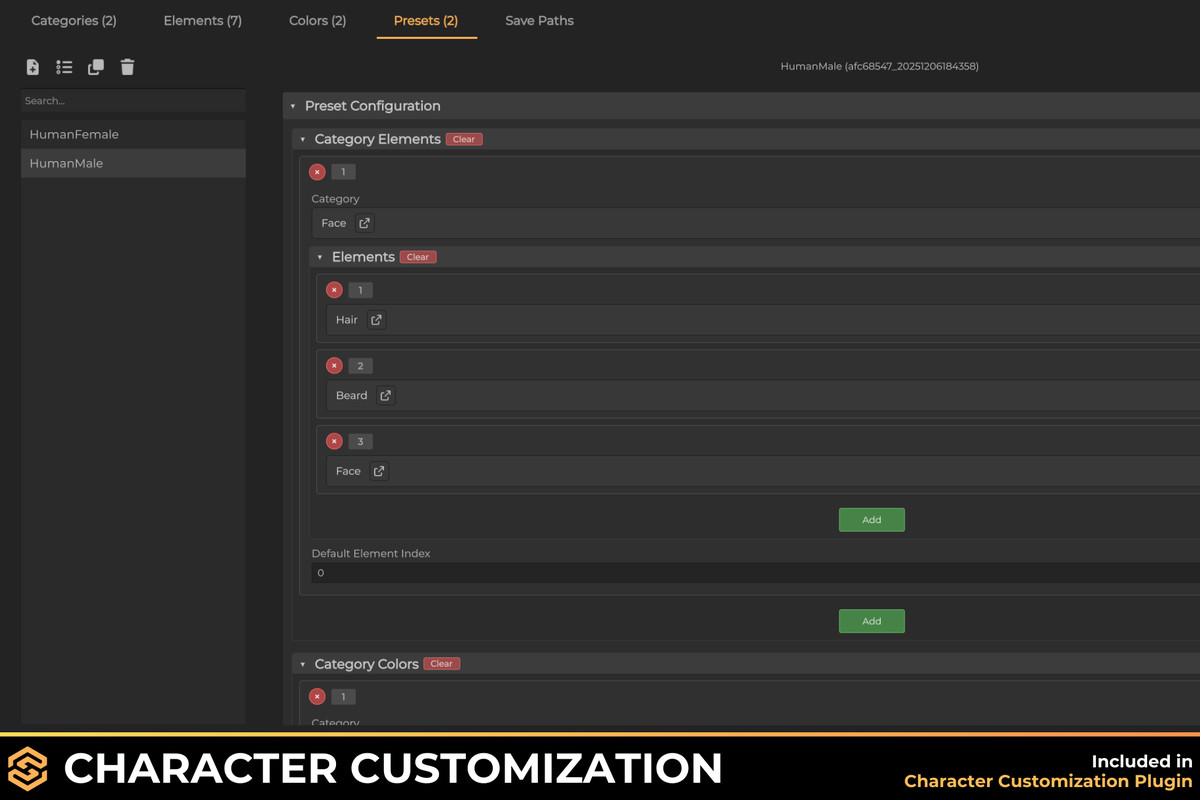 RPG Template for Spark