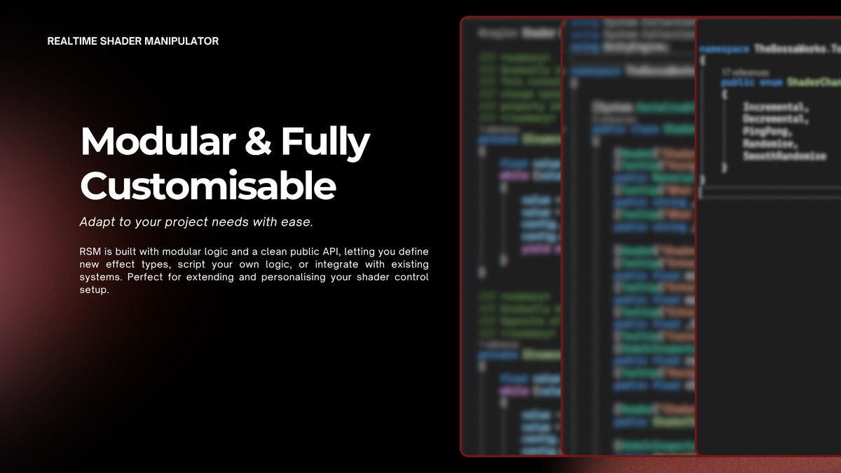 Realtime Shader Manipulator [RSM]