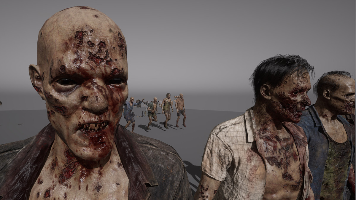 Modular Zombie Male