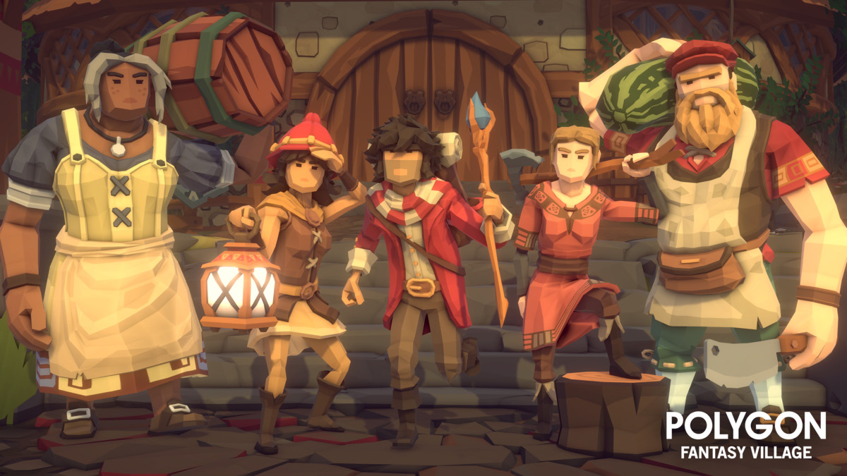 POLYGON - Fantasy Village - Art by Synty, image 27