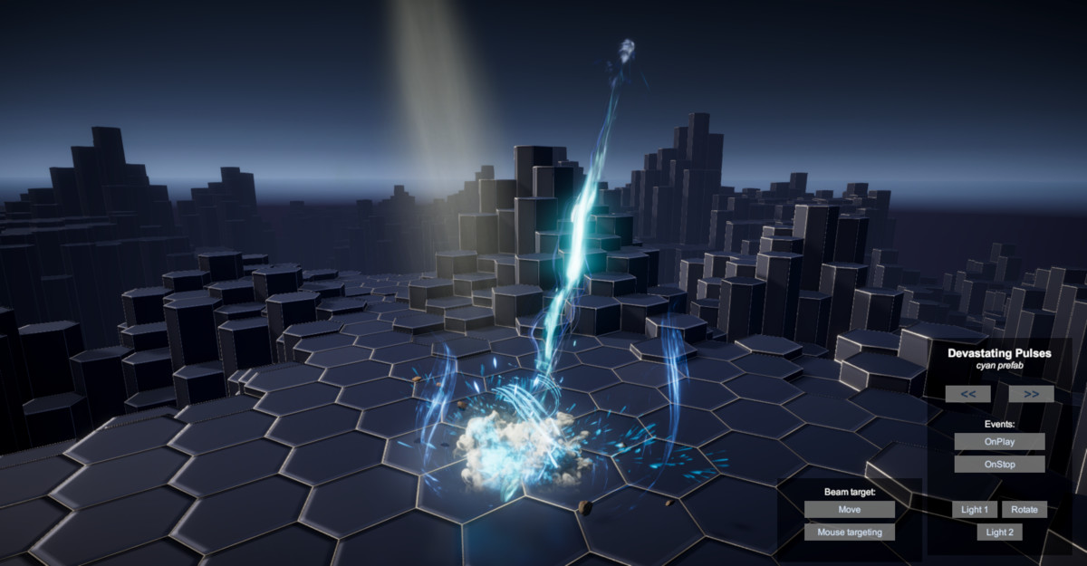 UNI VFX 6D: Beams & Energy for Visual Effect Graph