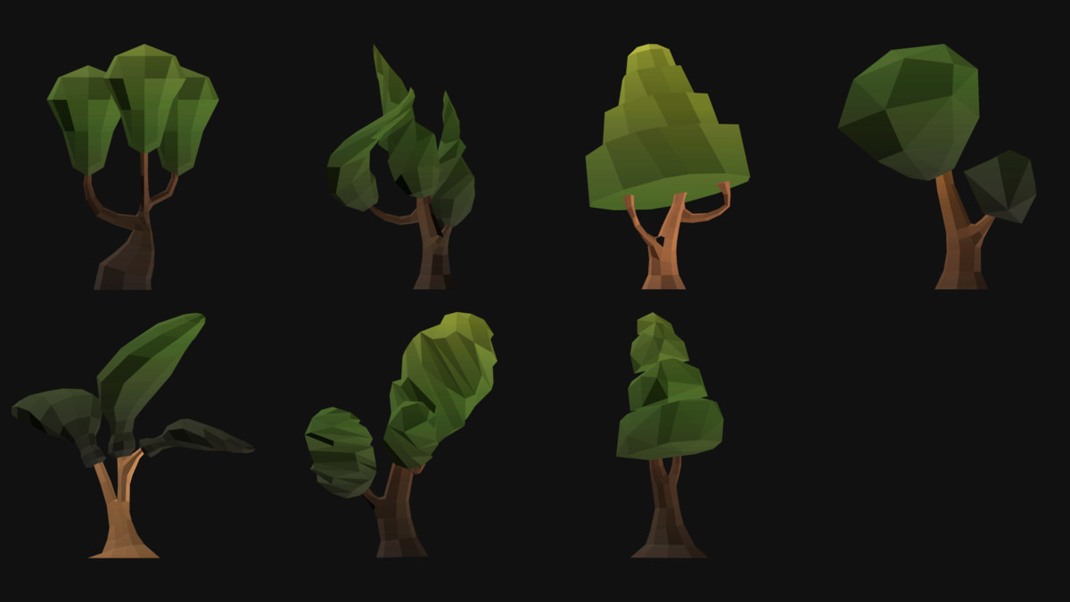 LumaGrove: Wonky Woods – Low Poly Nature Asset Pack