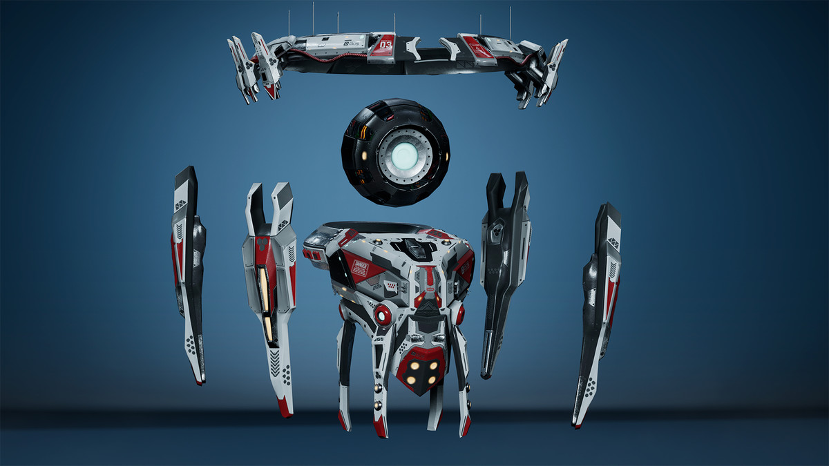 Sci-Fi Mecha Station